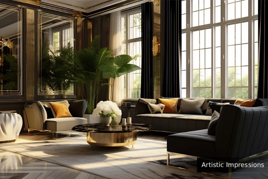 Luxury Apartment Building